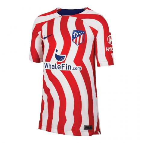 2022-2023 Atletico Madrid Home Shirt (Kids) (M HERMOSO 22)