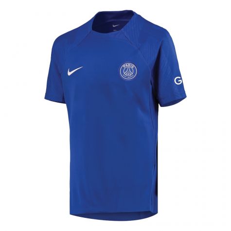 2022-2023 PSG Strike Training Shirt (Blue) - Kids (RONALDINHO 10)