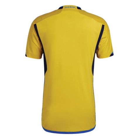 2022-2023 Sweden Home Shirt (LINDELOF 3)