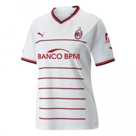 2022-2023 AC Milan Away Shirt - Ladies (VAN BASTEN 9)