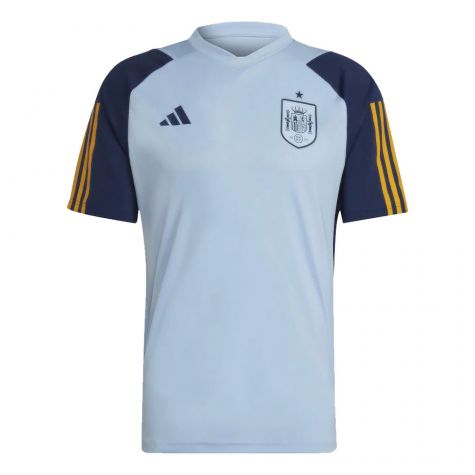 2022-2023 Spain Training Jersey (Glory Blue) (RAUL 7)