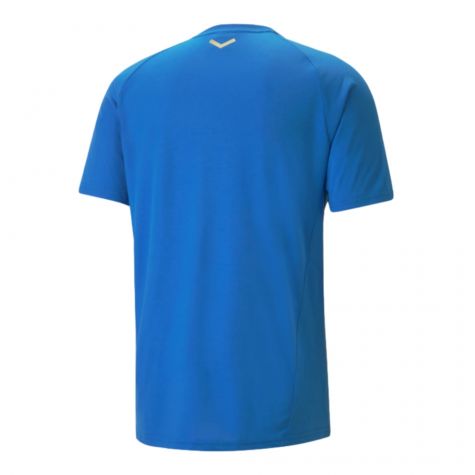 2022-2023 Italy Player Casuals Tee (Blue) (PELLEGRINI 7)