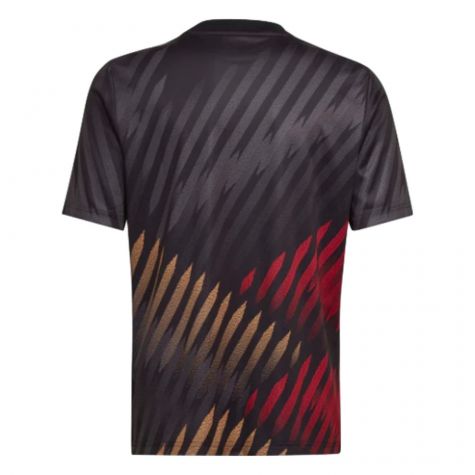 2022-2023 Germany Pre-Match Shirt (Black) - Kids (RUDIGER 2)