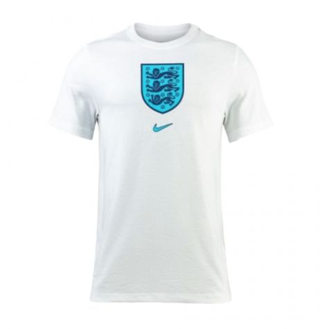 2022-2023 England Crest Tee (White) (Rashford 11)