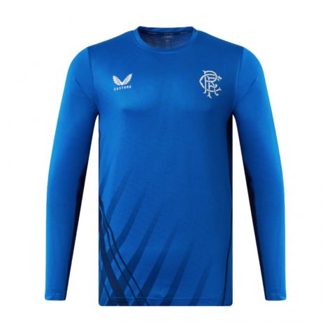 2022-2023 Rangers Long Sleeve Training Tee (Blue) (HAGI 7)