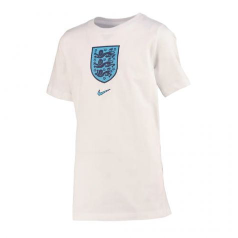2022-2023 England Crest Tee (White) - Kids (Gallagher 26)