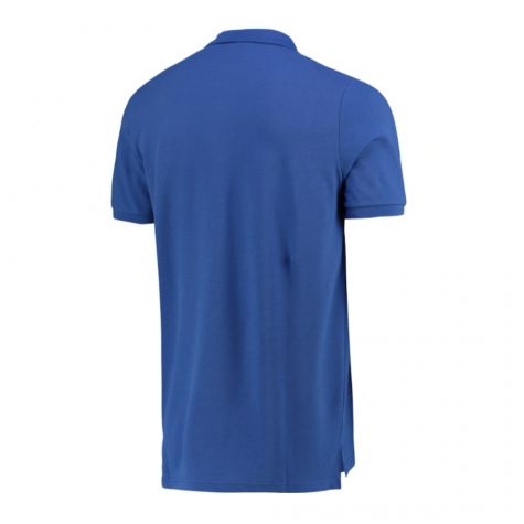 2022-2023 England Pique Polo Shirt (Blue)