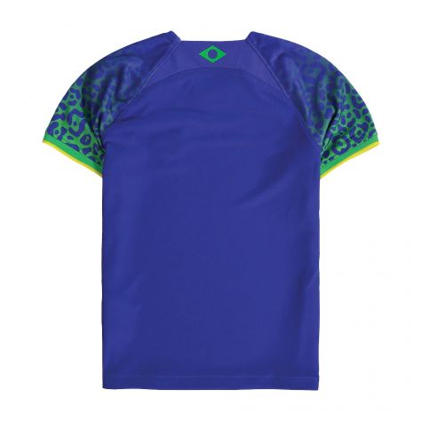 2022-2023 Brazil Away Little Boys Mini Kit (G Jesus 18)