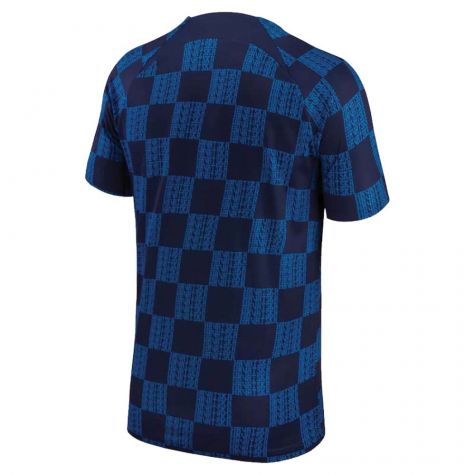 2022-2023 Croatia Pre-Match Training Shirt (Navy) (Majer 7)