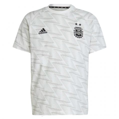 2022-2023 Argentina Game Day Travel Tee (White) (MARTINEZ 25)