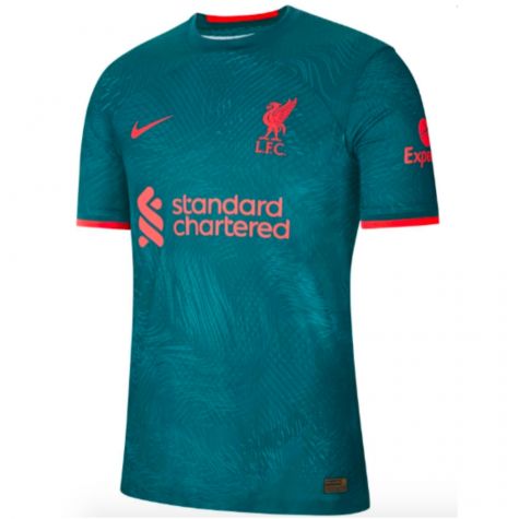 2022-2023 Liverpool Third Match DFADV Vapor Shirt (M SALAH 11)