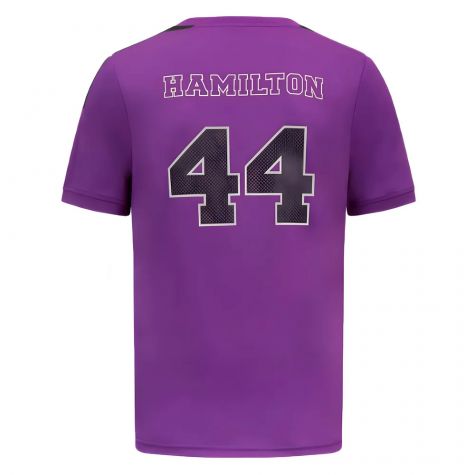 2023 Mercedes Lewis Hamilton Sports Tee (Purple)