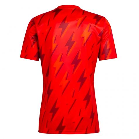 2023-2024 Arsenal Pre-Match Shirt (Red) (Your Name)