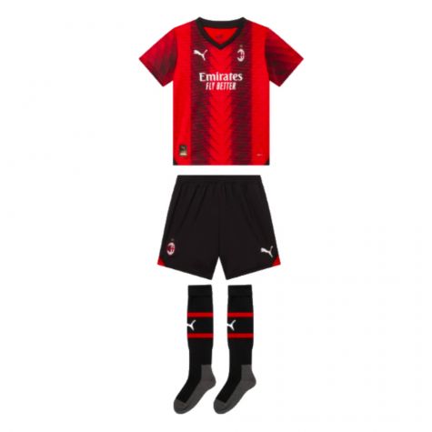 2023-2024 AC Milan Home Mini Kit (Ibrahimovic 11)