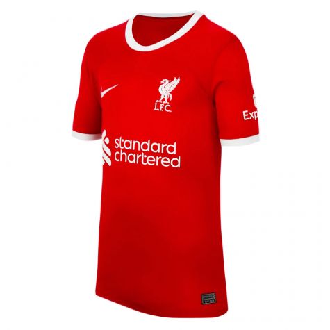 2023-2024 Liverpool Home Shirt (Kids) (Darwin 27)