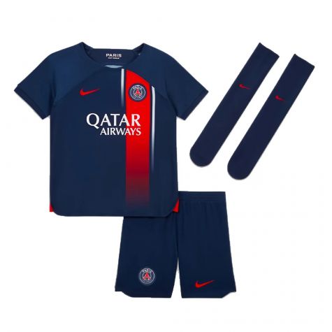 2023-2024 PSG Home Mini-Kit (Mbappe 7)