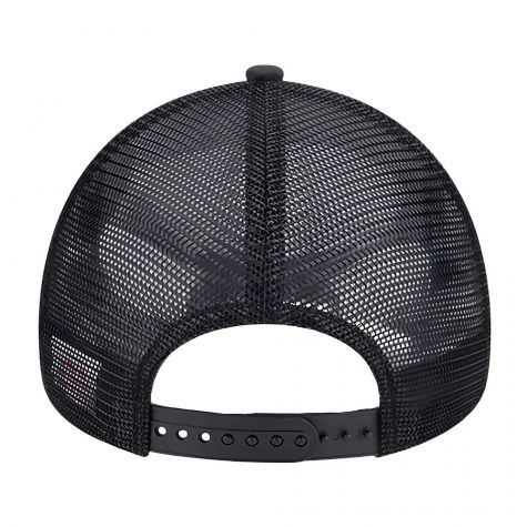 2023-2024 AC Milan Black Gold A Frame Trucker Cap