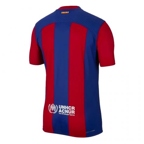 2023-2024 Barcelona Authentic Home Shirt (Jordi Alba 18)