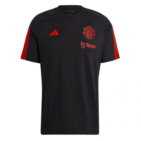 2023-2024 Man Utd Training Tee (Black) (Antony 21)