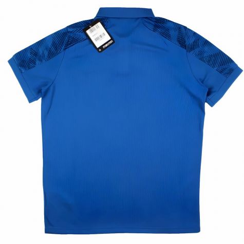 2023-2024 Samoa Rugby Travel Player Poly Polo Shirt (Royal)