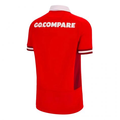 2023-2024 Wales Rugby WRU Home Body Fit Shirt (Your Name)