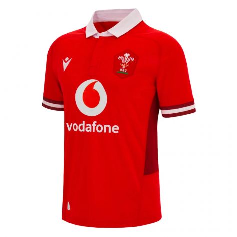 2023-2024 Wales Rugby WRU Home Poly Shirt (Your Name)