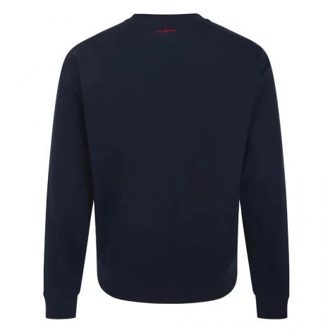 2023-2024 England Rugby Fleece Sweat (Nazy Blazer)