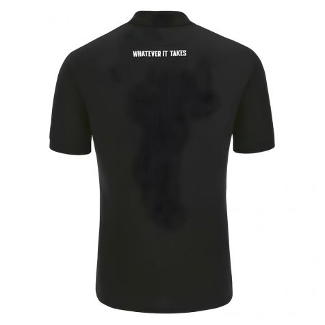 2023-2024 Glasgow Warriors Travel Player Polo Shirt (Black)