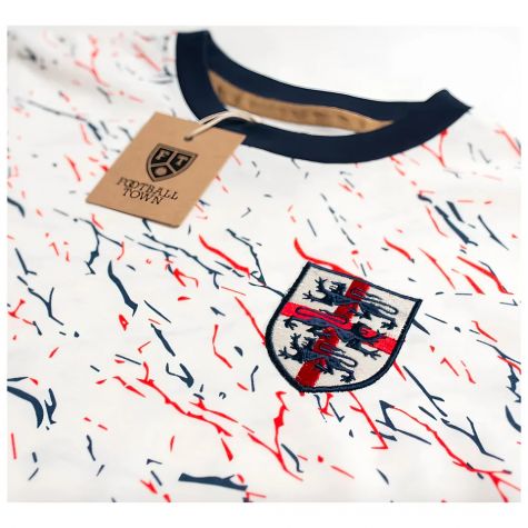 England Marble The Lions Cross Retro Shirt
