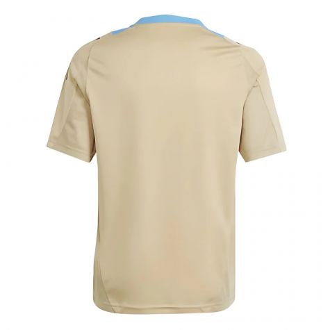 2024-2025 Argentina Training Jersey (Hazy Beige) - Kids (MARTINEZ 25)