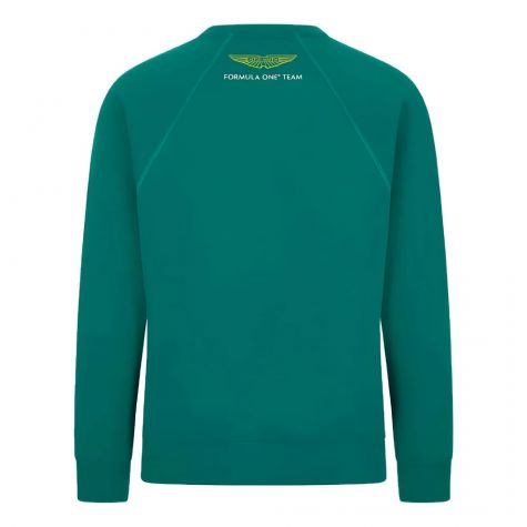 2024 Aston Martin Logo Crew Sweatshirt (Green)