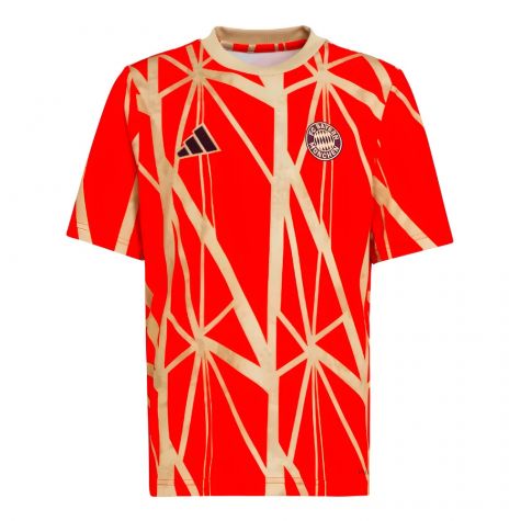 2024-2025 Bayern Munich Pre-Match Shirt (Red) (Kane 9)