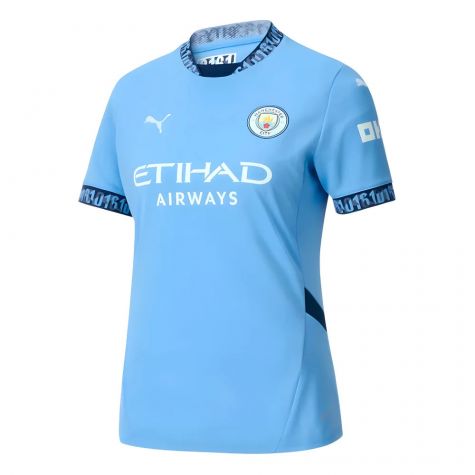 2024-2025 Man City Home Shirt (Womens) (Kelly 9)