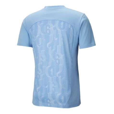 2024-2025 Man City Prematch SS Shirt (Light Blue)