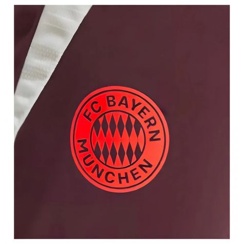 2024-2025 Bayern Munich Training Pants (Shadow Maroon)