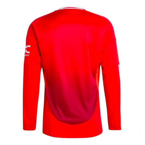 2024-2025 Man Utd Long Sleeve Home Shirt (Hojlund 11)