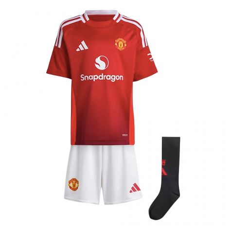 2024-2025 Man Utd Home Mini Kit (Garnacho 17)