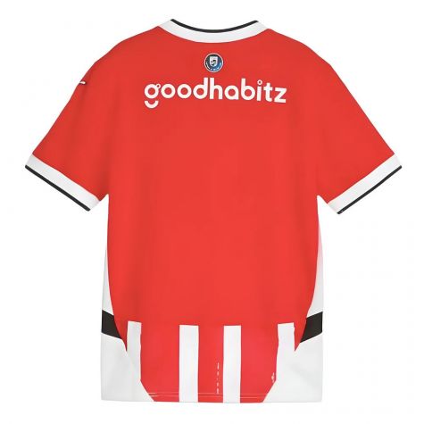 2024-2025 PSV Eindhoven Home Shirt (Kids) (Veerman 23)