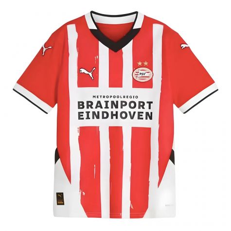 2024-2025 PSV Eindhoven Home Shirt (Kids) (Veerman 23)