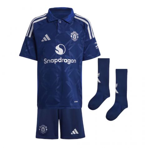 2024-2025 Man Utd Away Mini Kit (Garnacho 17)