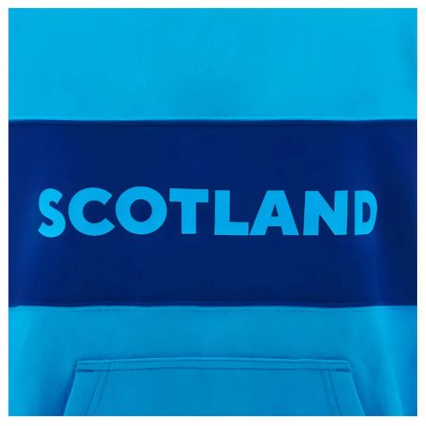 2024-2025 Scotland Rugby Leisure Hoody Sweatshirt (Sky Blue)