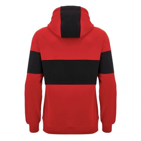 2024-2025 Wales Rugby Leisure Hoody Sweatshirt (Red)