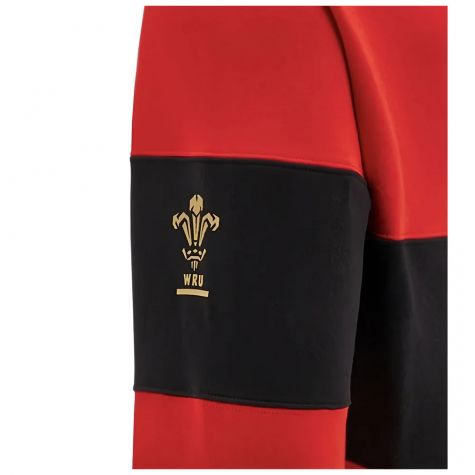 2024-2025 Wales Rugby Leisure Hoody Sweatshirt (Red)