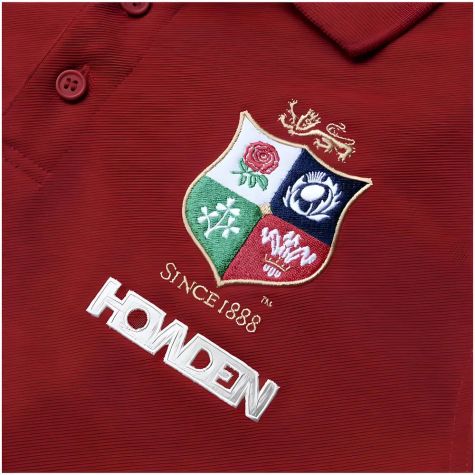 2024-2025 British & Irish Lions Pique Polo Shirt (Red)