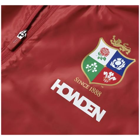 2025 British & Irish Lions Lightweight Rain Jacket (Red)