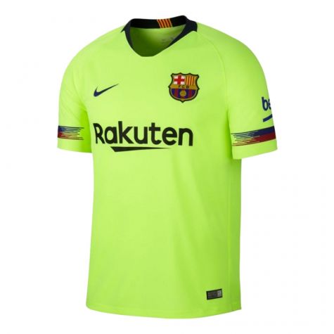 Barcelona 2018-19 Away Shirt ((Excellent) S) (Messi 10)