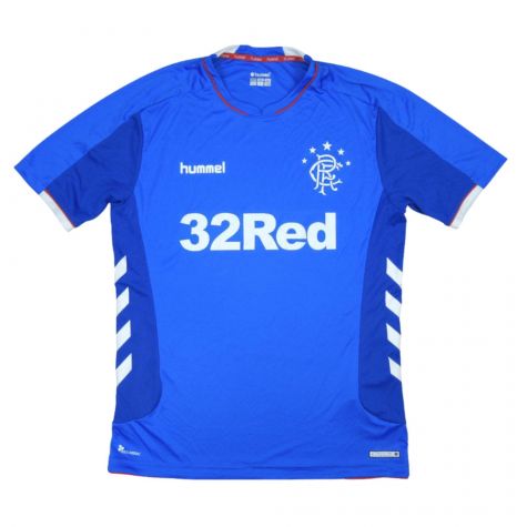 Rangers 2018-19 Home Shirt ((Excellent) L) (LAUDRUP 11)
