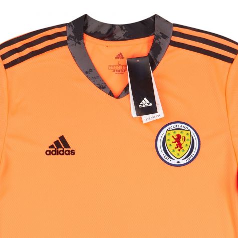 2020-21 Scotland Goalkeeper Shirt Orange