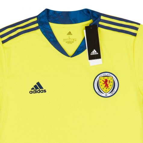 2020-21 Scotland Goalkeeper Shirt Yellow