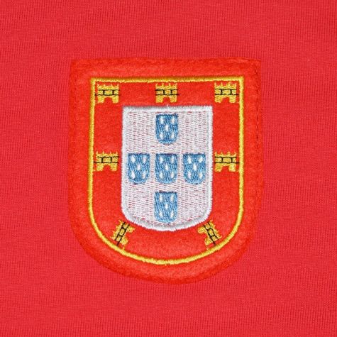 Portugal 1966 Short Sleeve Retro Football Shirt